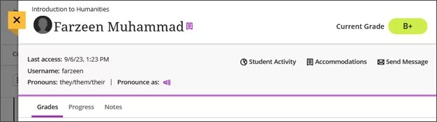 Adicionar uma necessidades especiais ou requisitos diferenciados a um Aluno a partir da sua página de visão geral
