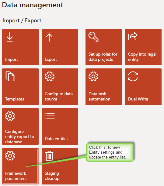 Data management workspace