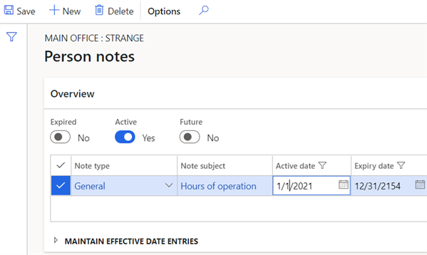 Person Notes