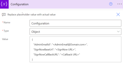 Shows the Configuration dialog. 
