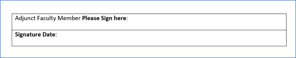 Shows contract template for DocuSign.