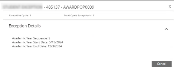 Exception Details