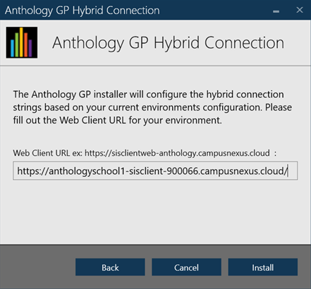 Shows the dialog for specifying the URL. 