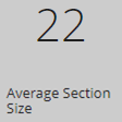 Average Section Size