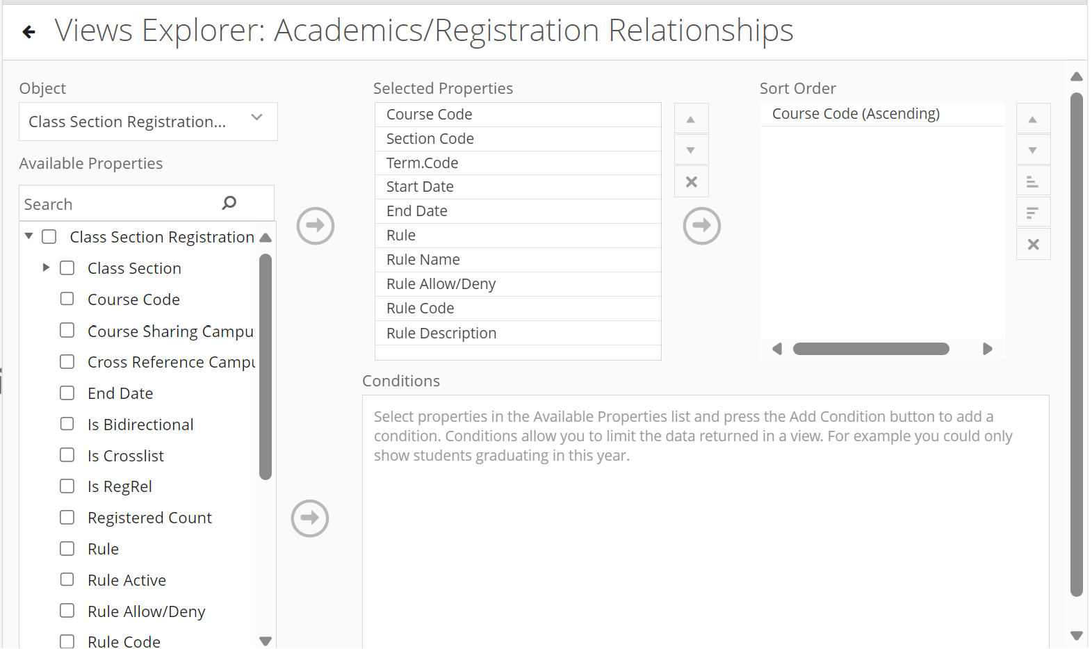 Example Queries for Custom Views