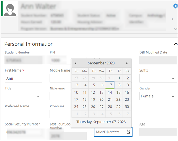 Date Picker