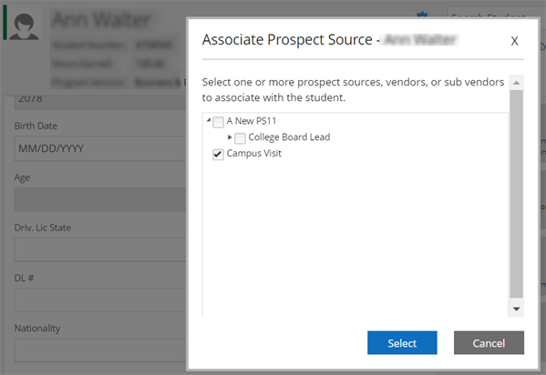 Multi-Select Pop-up