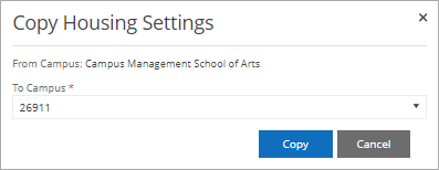 Copy Housing Settings