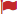 Shows red flag for high priority tasks. 