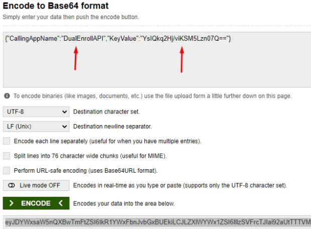 encode base