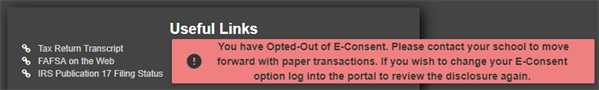 Opt-out