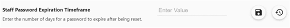 Staff Password Expiration