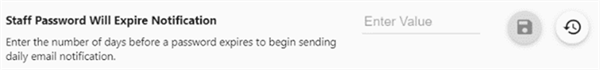 Staff Password Expiration Notification