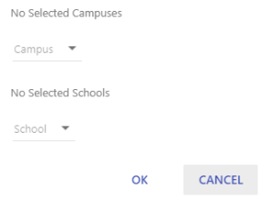 define schools and campuses