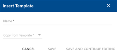 Insert Template