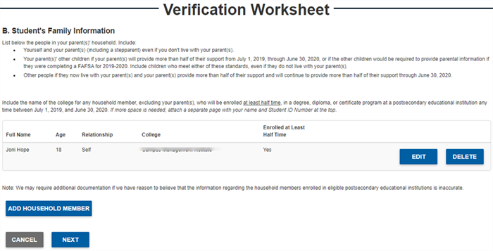 worksheet