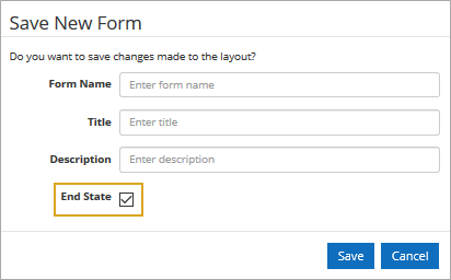 Unsaved Changes dialog