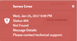 404 Error