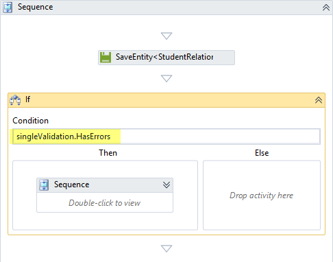 singleValidation.HasErrors