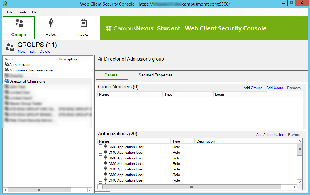 Security Console