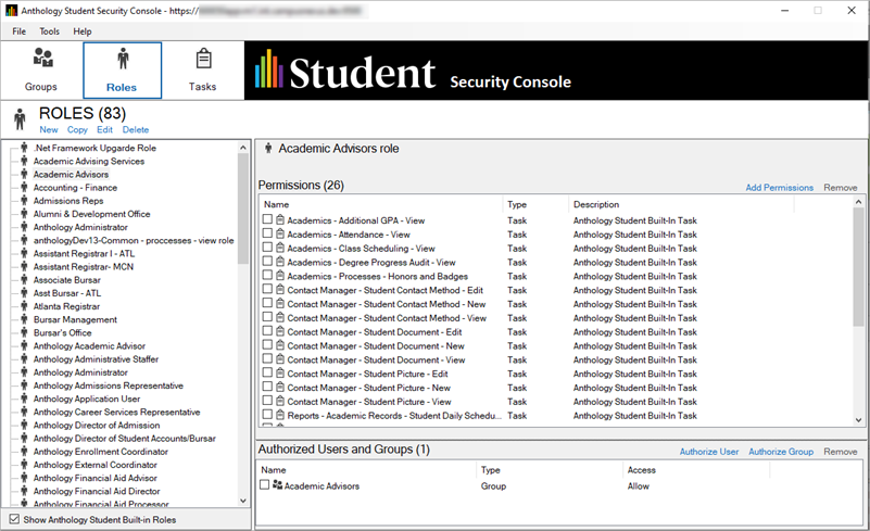 Security Console