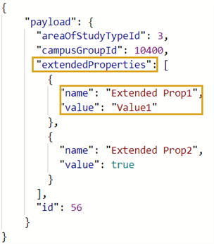 Extended Properties - Values