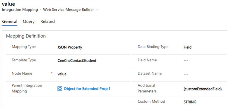 Extended Properties - Value