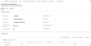 MultiValueCustomProperties - Mapping Type