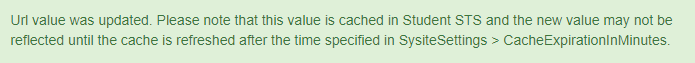 Console - URLs config
