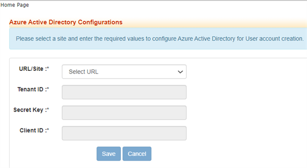 AAD Config