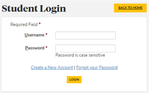 Student login