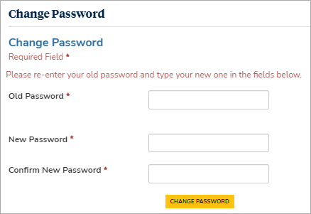 Change Password