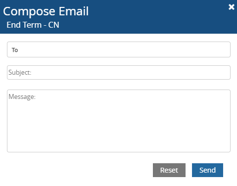 Compose Email POopup