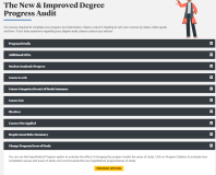 Degree Progress Audit