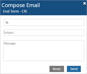 Compose Email POopup