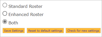 Roster type