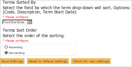 Term sort