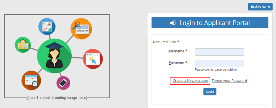 Create account