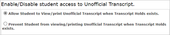 Enable access
