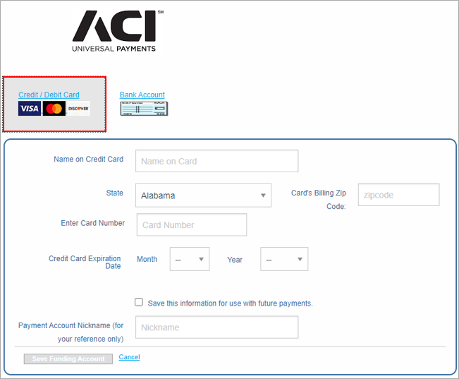 ACI Payment