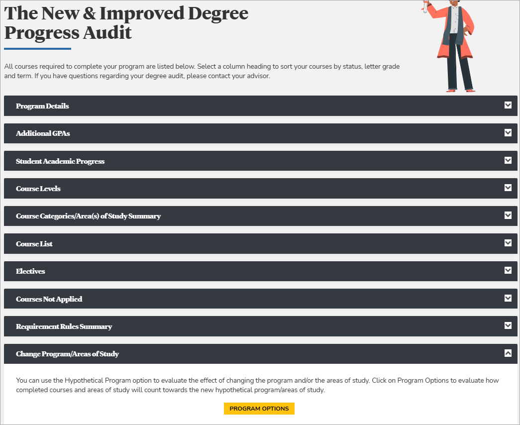 Degree Progress Audit