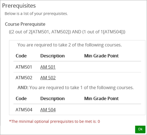 Registration Step 1 - Prerequisites