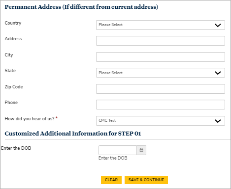 Permanent Address