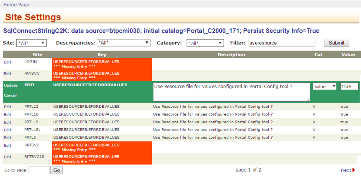 User Resource File