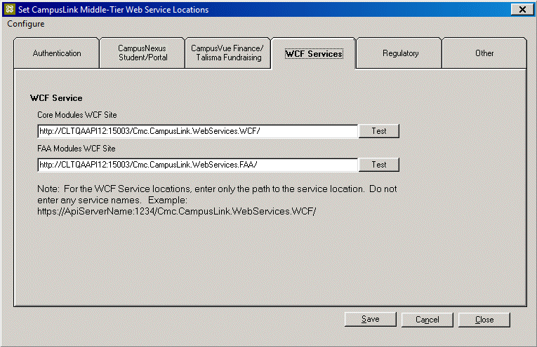 WCF Services