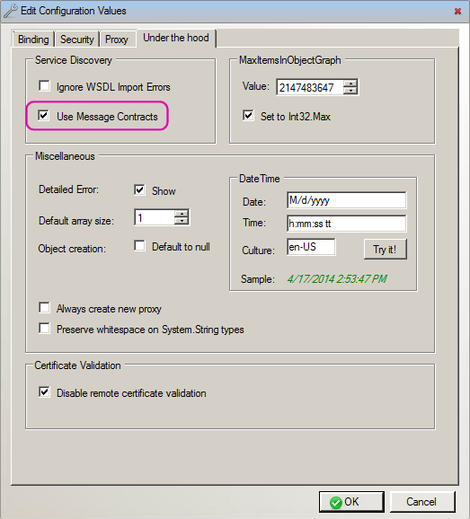 Wcf Storm Configuration - Under the hood