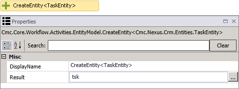 Create Entity