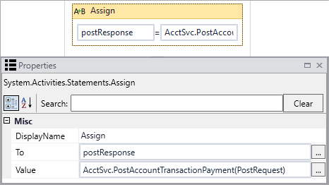 Assign PostResponse