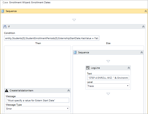 Enrollment Wizard Case 4