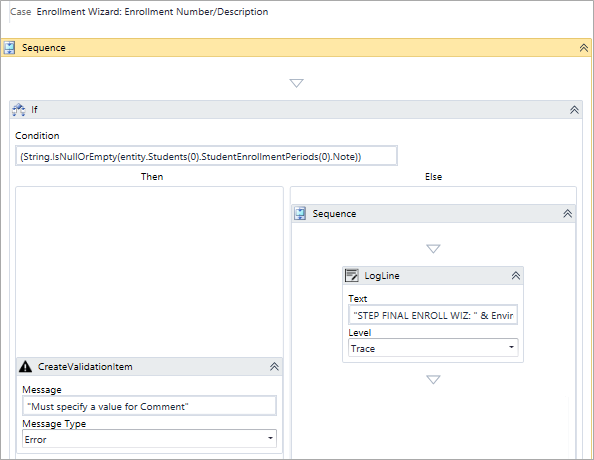 Enrollment Wizard Case 5